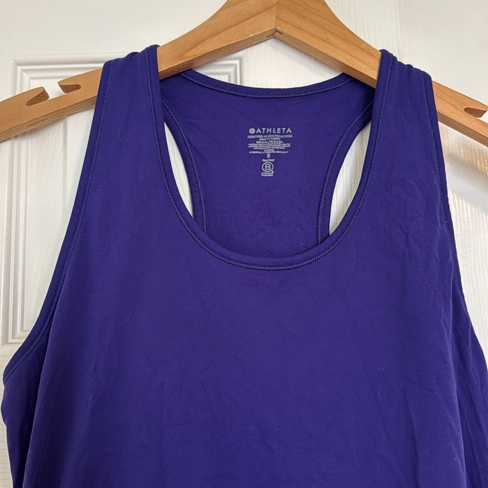 Athleta tank. Ruched. - Picture 2 of 6
